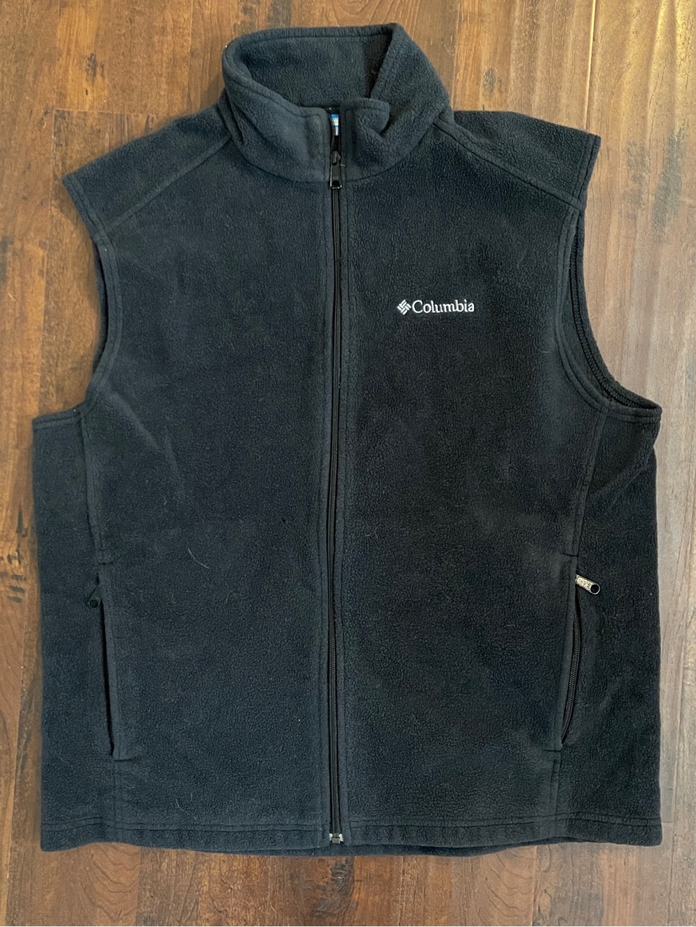 Columbia Black Fleece Vest